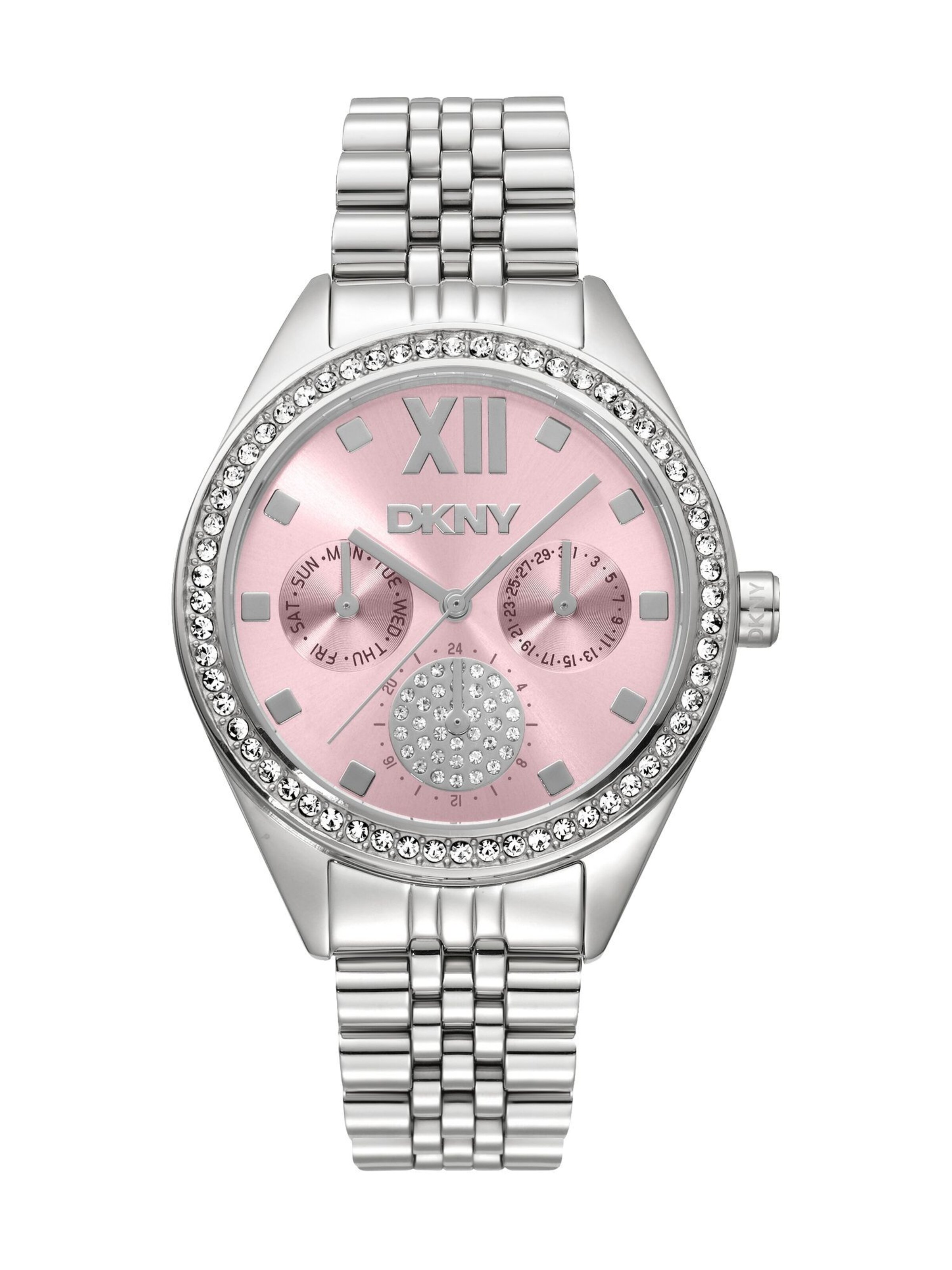 DKNY Analog Watch in Silver: front