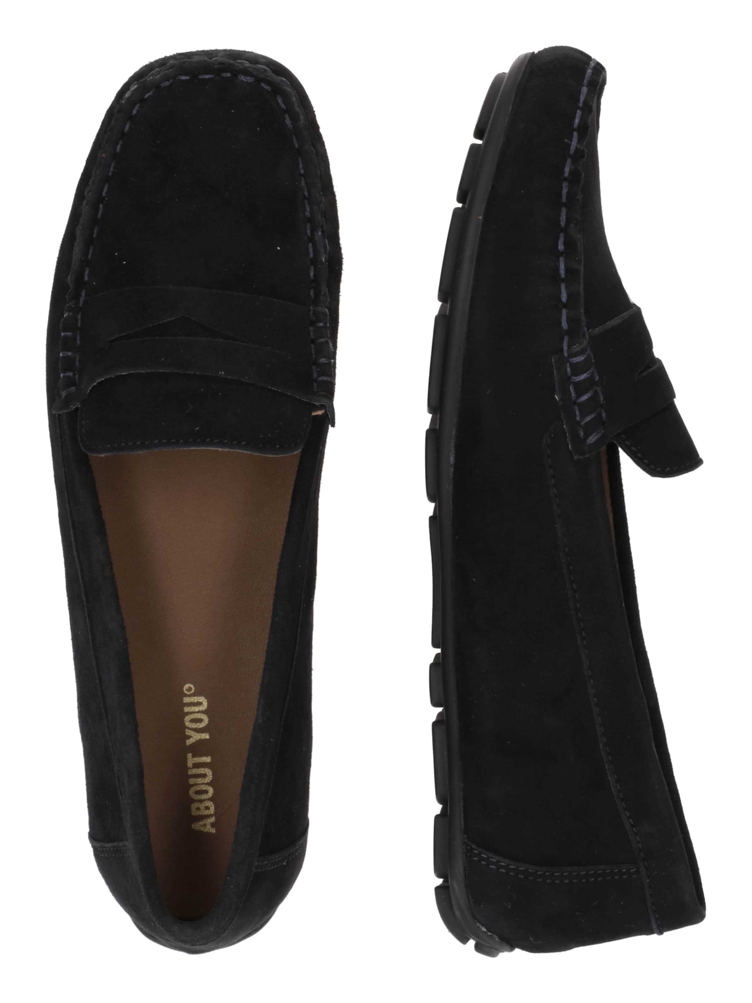 ABOUT YOU Mokasíny 'Anneke' - Modrá