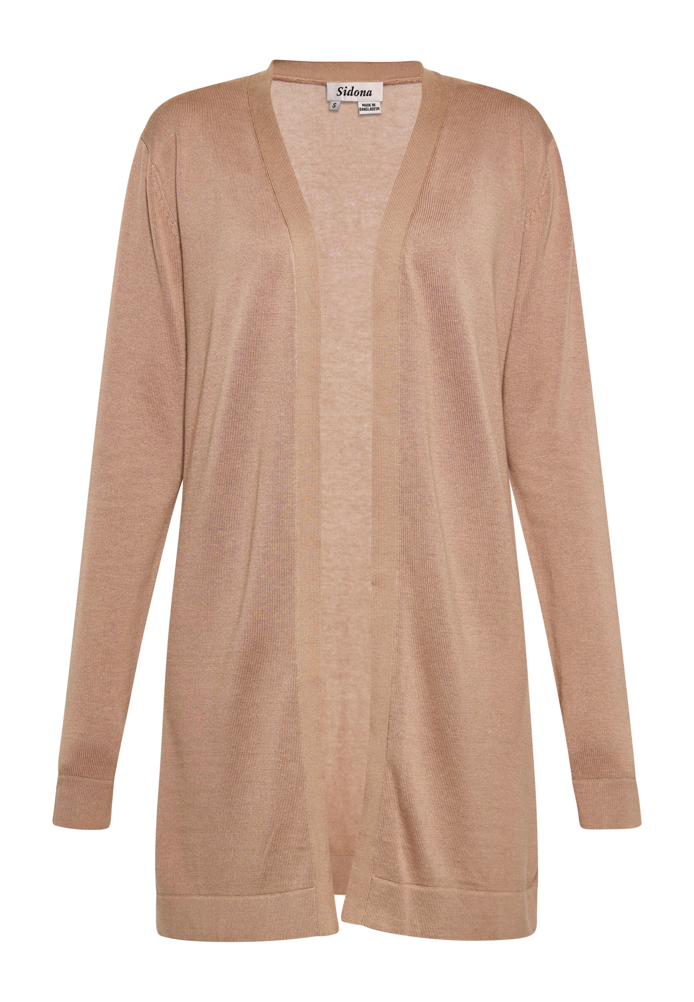 Sidona Kardigán - bézs: elől