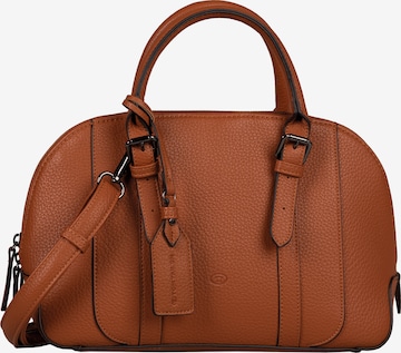 TOM TAILOR Handbag 'Danielle' in Brown: front