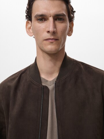 MANGO MAN Between-Season Jacket 'BERO' in Brown