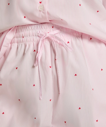 Hunkemöller Pyjamahose in Weiß