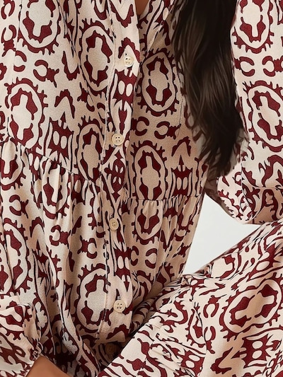 Abito camicia Hiccup di colore rosso / bianco, Visualizzazione prodotti