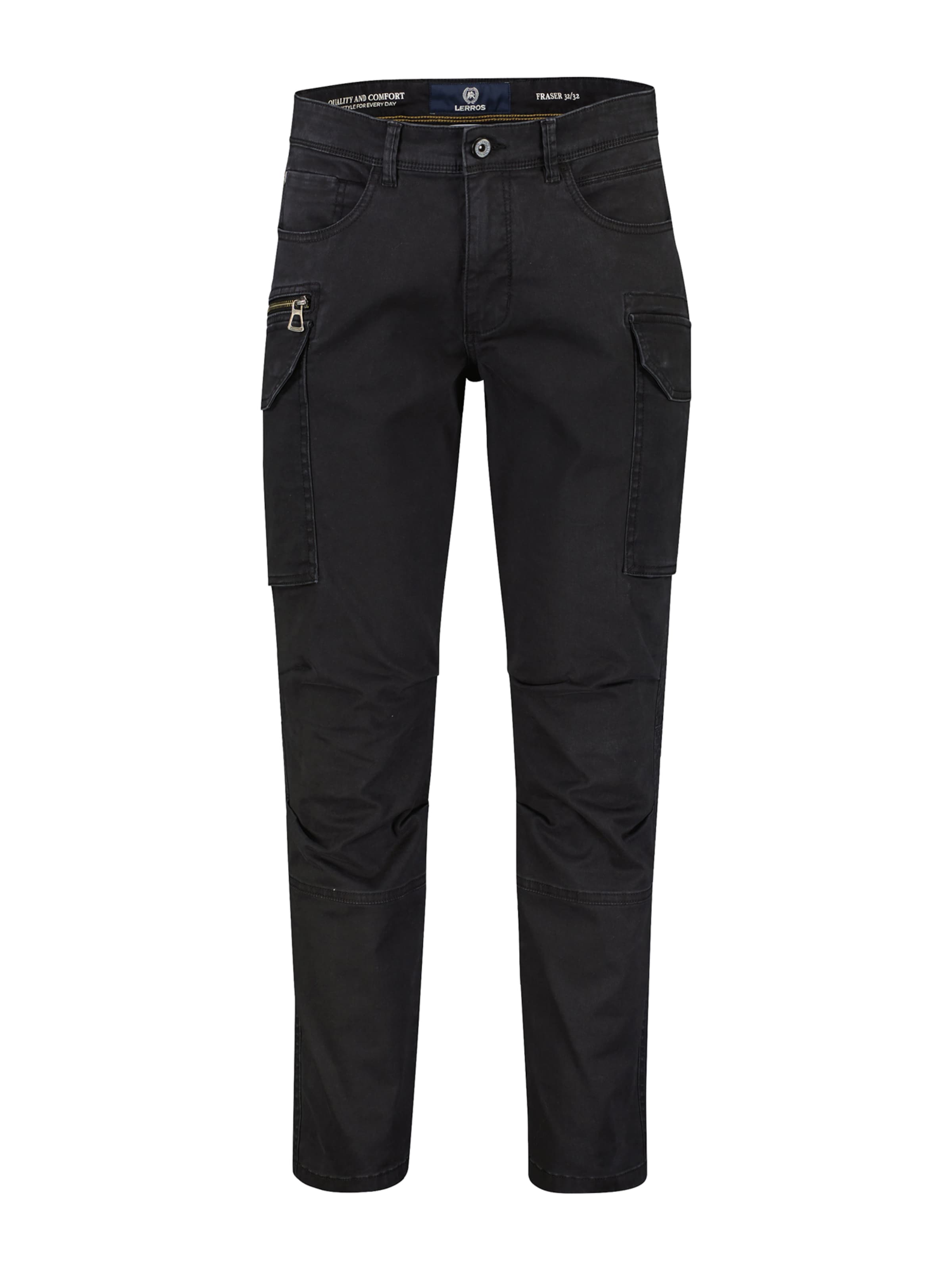 LERROS Regular Cargo trousers in Grey: front