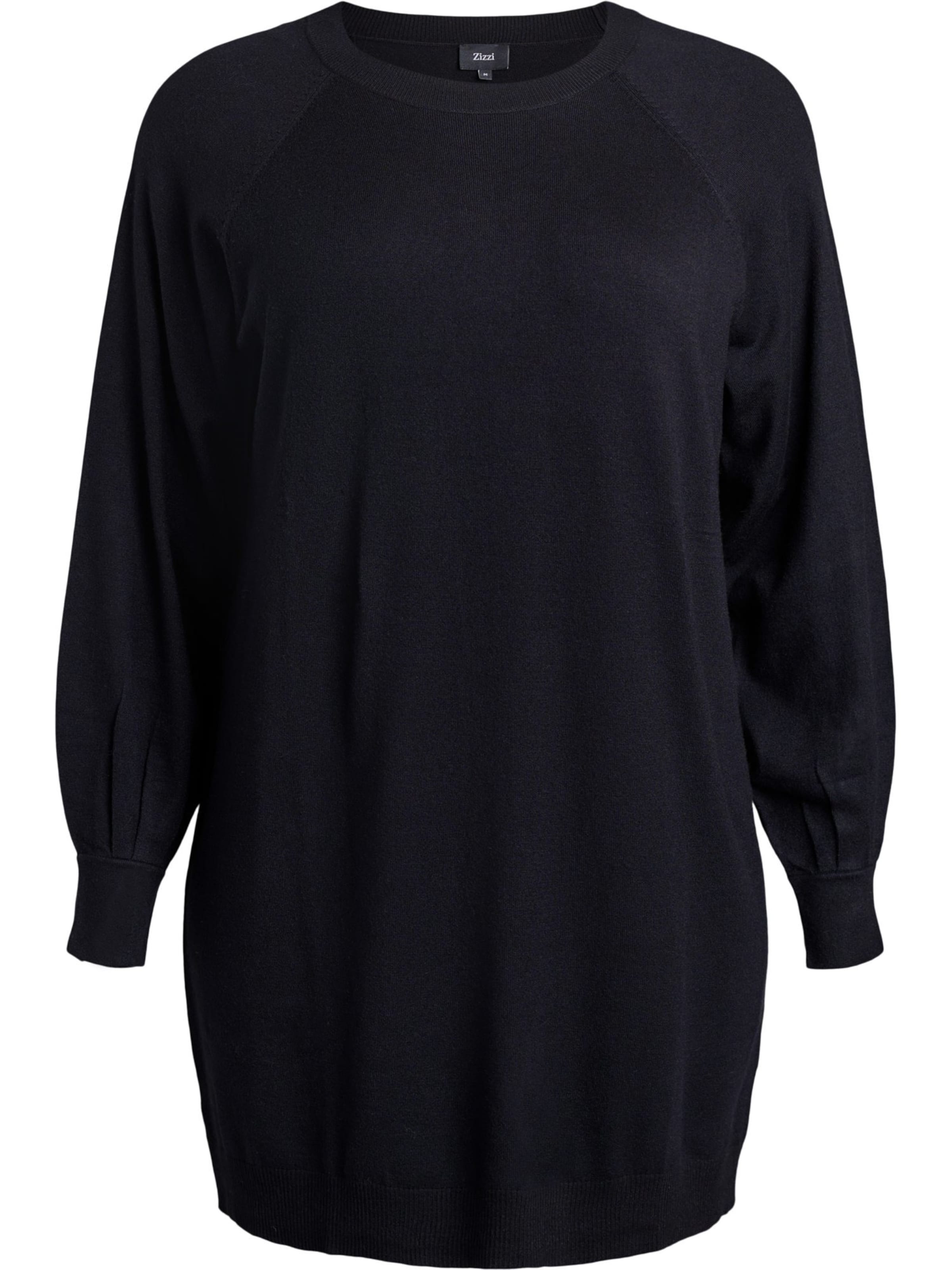 juoda Zizzi Megzta suknelė 'Caella': priekis