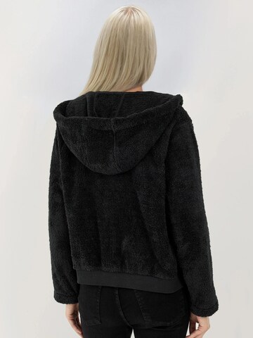 Hiccup Fleece jas in Zwart