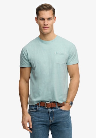 T-Shirt Superdry & Co en bleu : devant