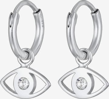 ELLI Earrings 'Evil Eye' in Silver: front