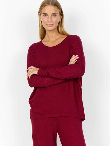 Soyaconcept Sweater ' SC_BIARA ' in Red: front