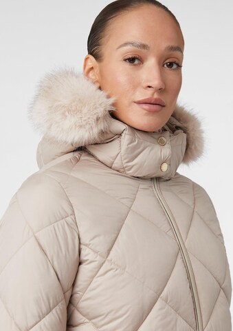 COMMA Wintermantel in Beige