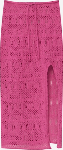 Pull&Bear Rok in Roze: voorkant