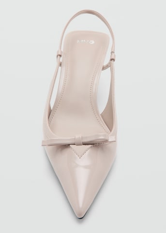 MANGO Slingpumps 'SUSA' in Beige