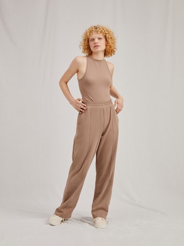 Wide Leg Pantalon 'May' A LOT LESS en beige