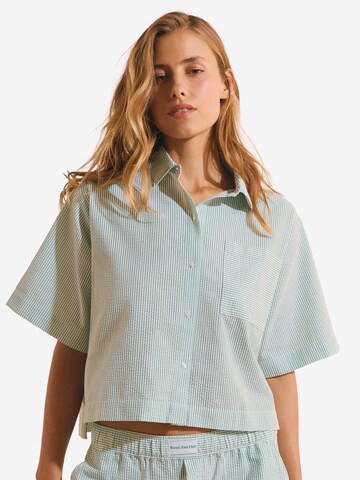 Camicia da notte 'Bettina' di ETAM in verde