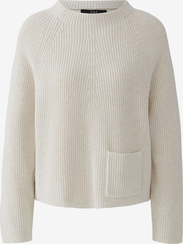 OUI Pullover 'Riya' in Beige: Vorderseite