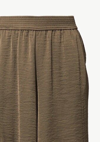 Wide Leg Pantalon COMMA en marron