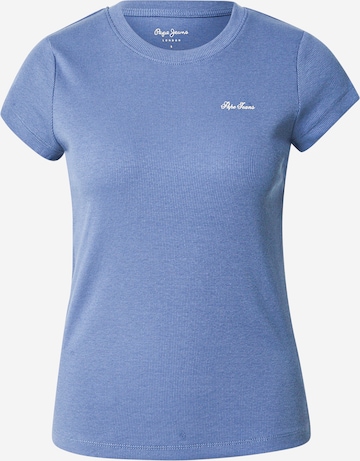 Pepe Jeans Tričko - Modrá: predná strana