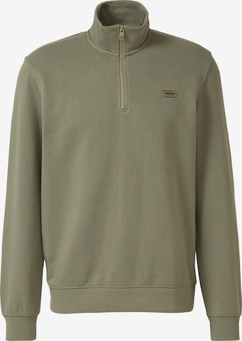 Sweat-shirt s.Oliver en vert : devant