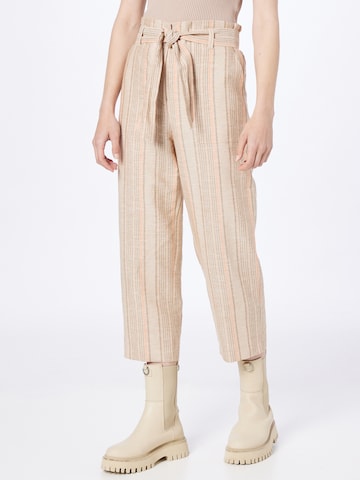 Regular Pantalon Marc Cain en beige : devant