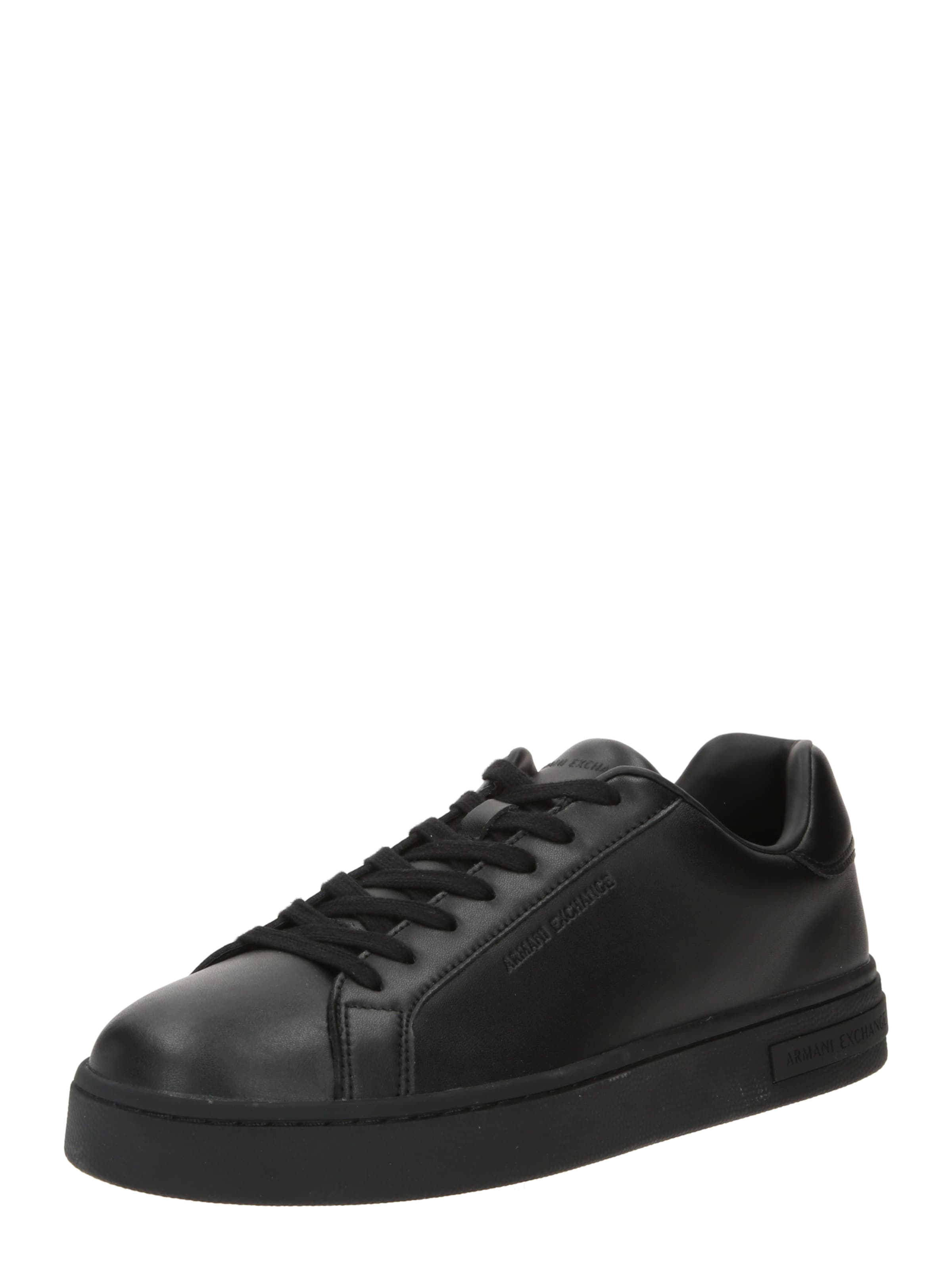 Sneaker bassa di ARMANI EXCHANGE in nero: frontale