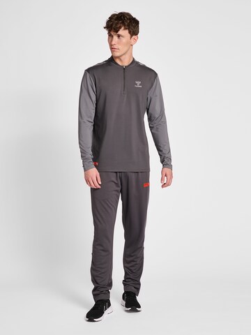 Hummel Regular Workout Pants in Grey