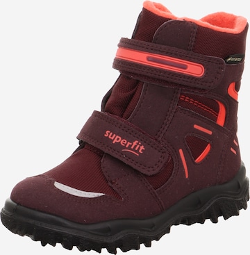 SUPERFIT Μπότες για χιόνι 'HUSKY' σε κόκκινο: μπροστά