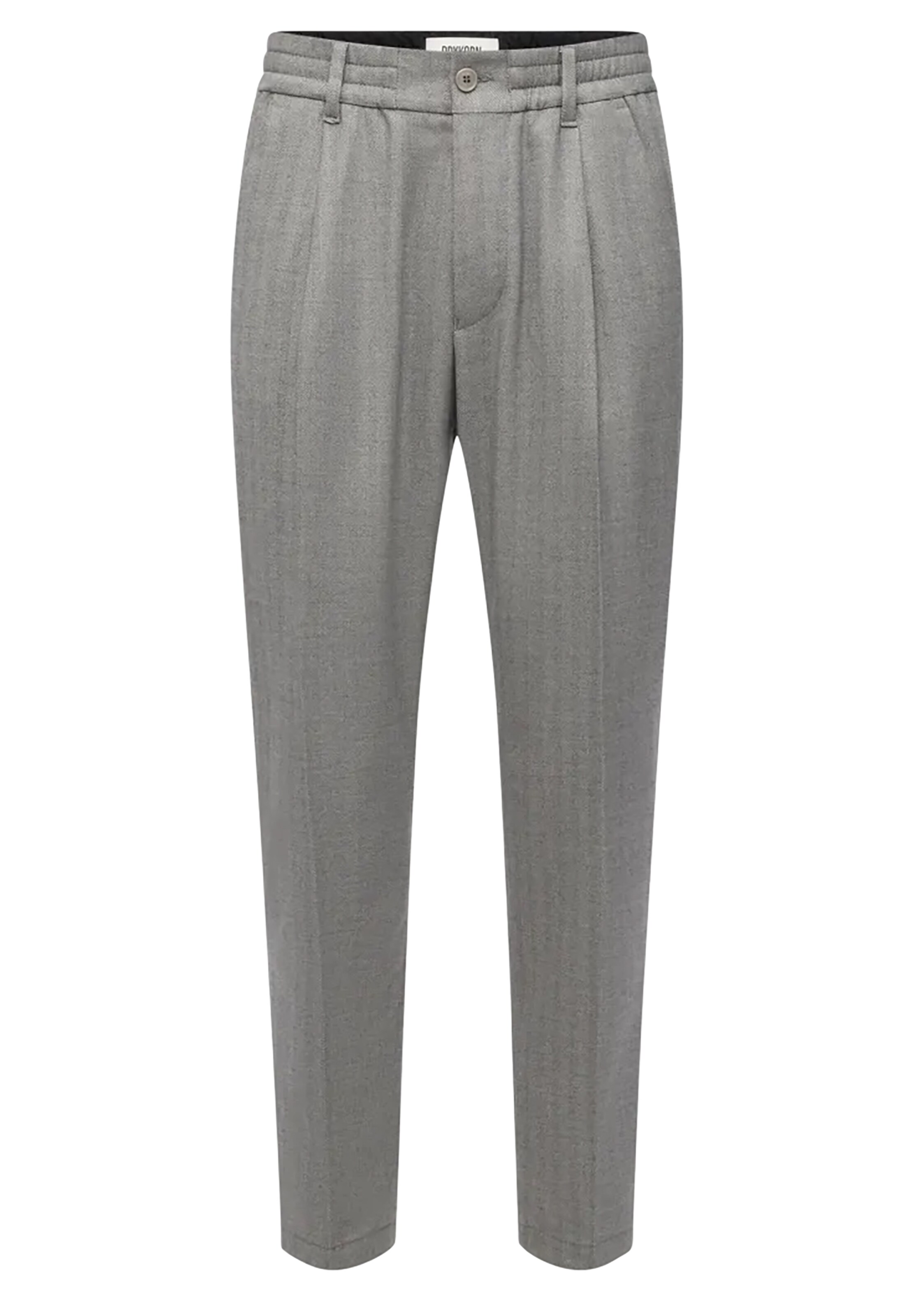 DRYKORN Regular Pants 'Chasy' in Grey: front
