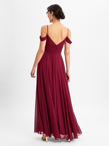 Robe de soirée Marie Lund en rouge