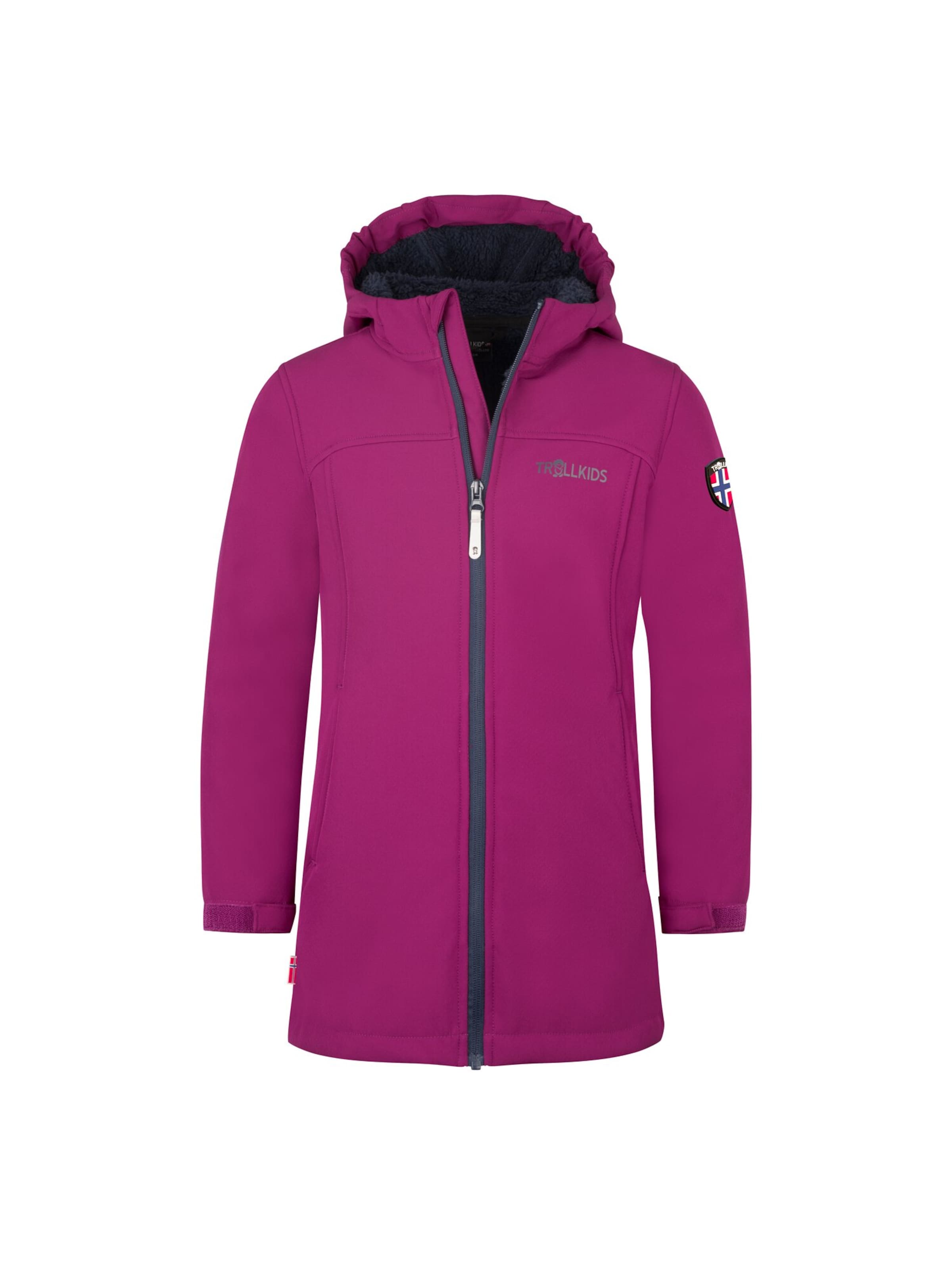 TROLLKIDS Outdoor jacket in Purple: front