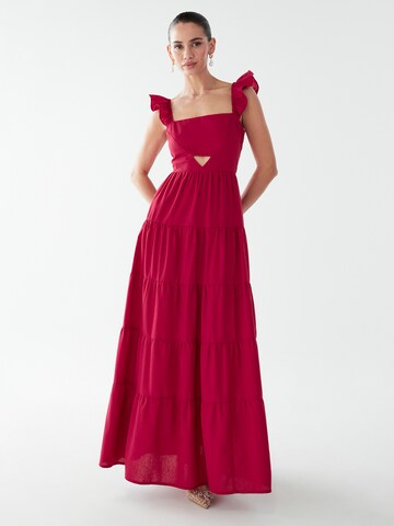 BWLDR Summer dress 'Elsi' in Red: front