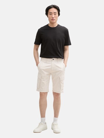 TOM TAILOR Regular Cargohose in Beige