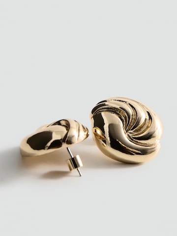 MANGO Earrings 'JUSTINA' in Gold