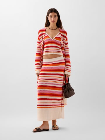 Scalpers Crochet Summer Cardigan ' ' in Mischfarben: Vorderseite