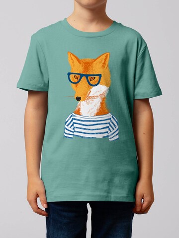 T-Shirt 'Fuchs' watabout.kids en vert