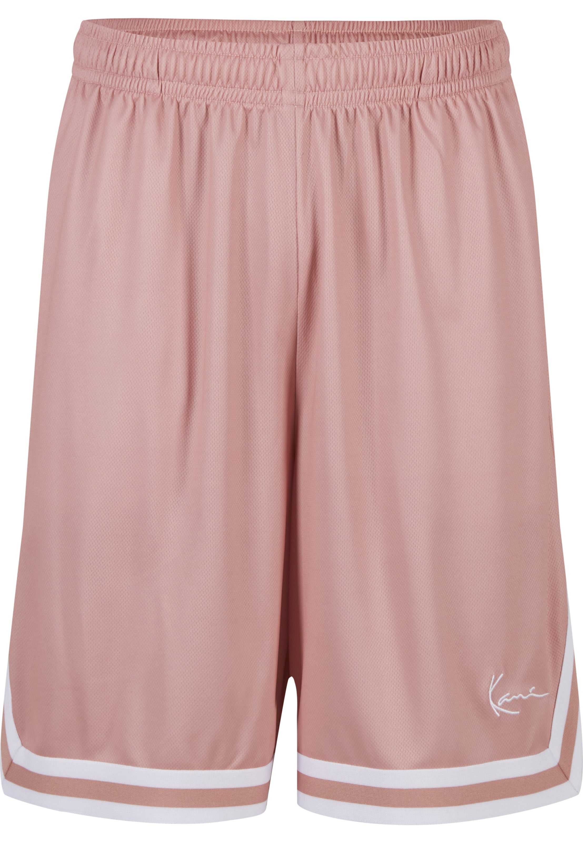 Karl Kani Loosefit Sportbroek in Roze: voorkant