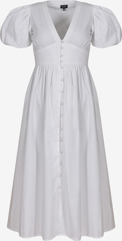 Abito di South Beach in bianco: frontale