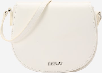Borsa a tracolla di REPLAY in bianco: frontale