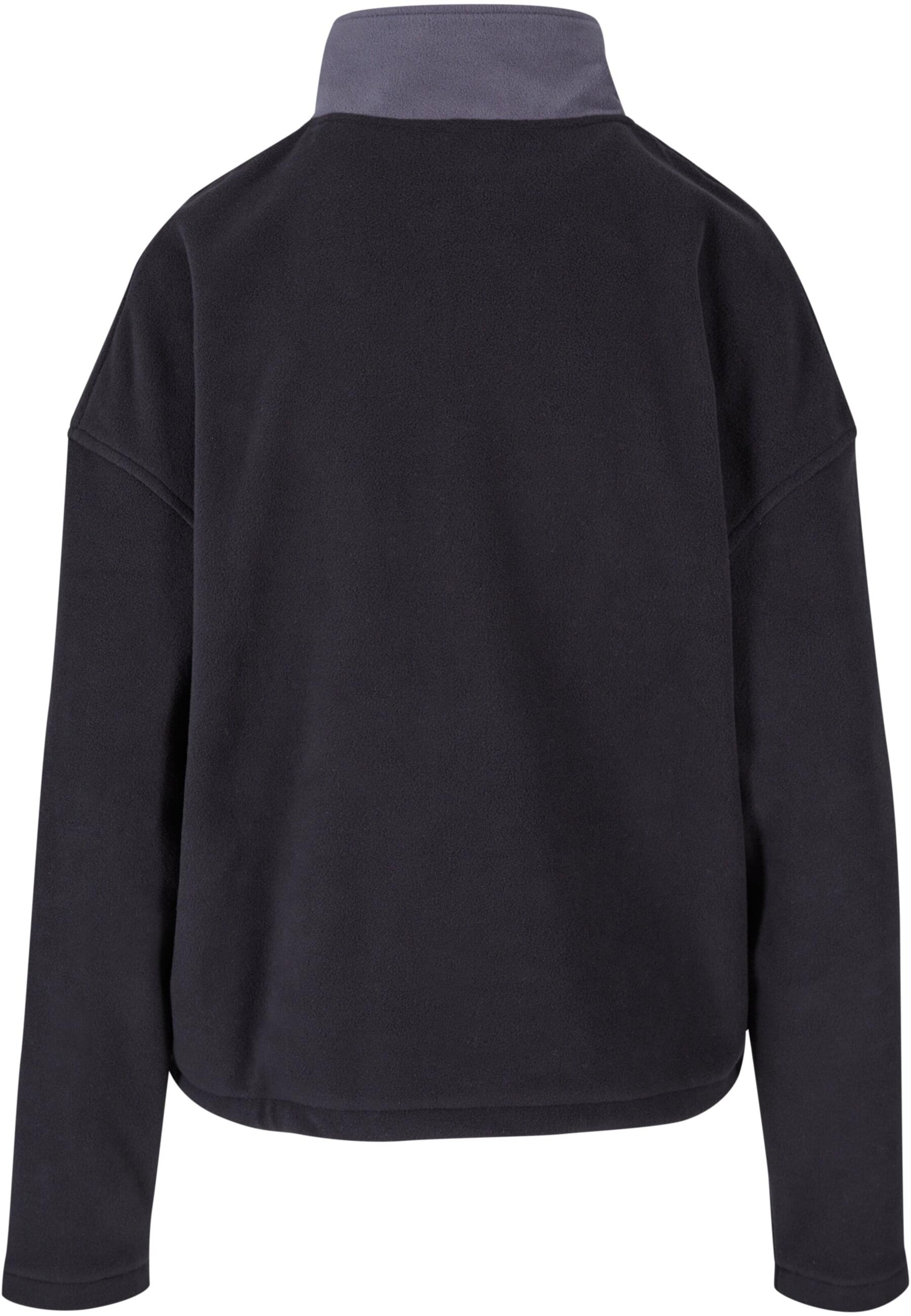 Urban Classics Fleecejacka i svart