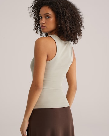 WE Fashion Top in Grau