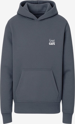 GRUNT Sweatshirt 'GRUNT GRJoseph Hood Sweat Hoody' in Grau: Vorderseite