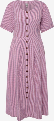 Ulla Popken Dress in Pink: front