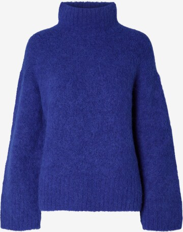 Pull-over SELECTED FEMME en bleu : devant