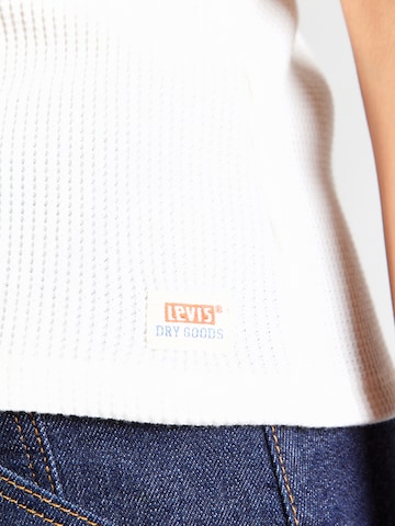 balta LEVI'S ® Marškinėliai 'Dry Goods'