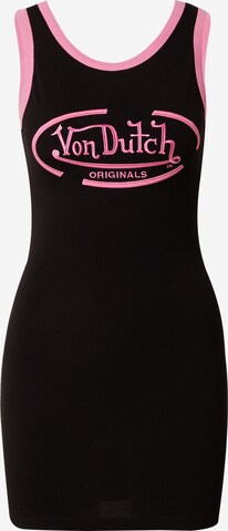 Von Dutch Originals Dress 'KYRIE' in Black: front