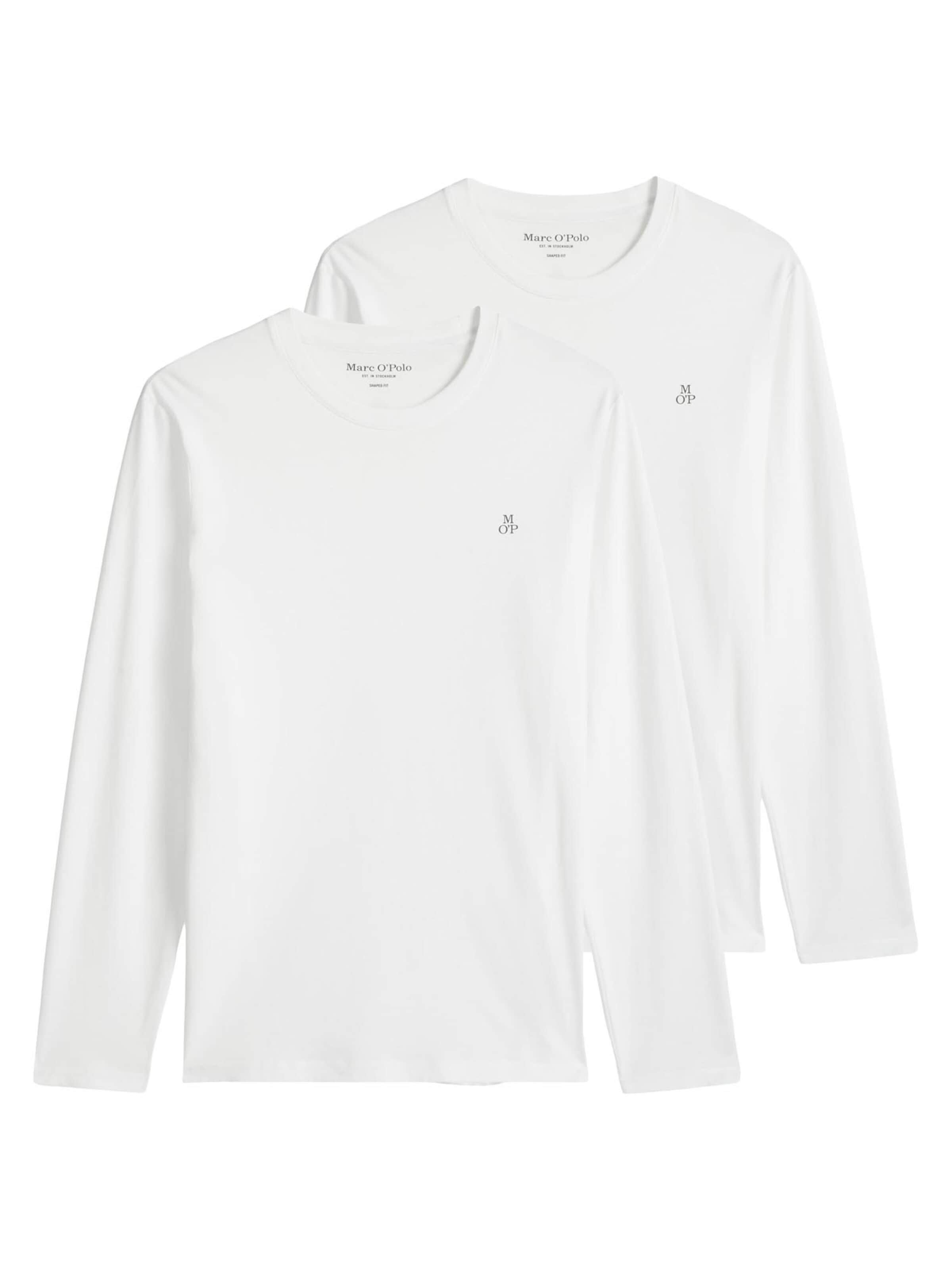 Marc O'Polo Shirt 'Eskil' in White: front