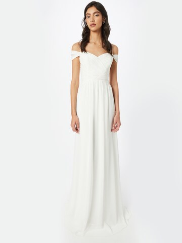 STAR NIGHT Evening Dress in White