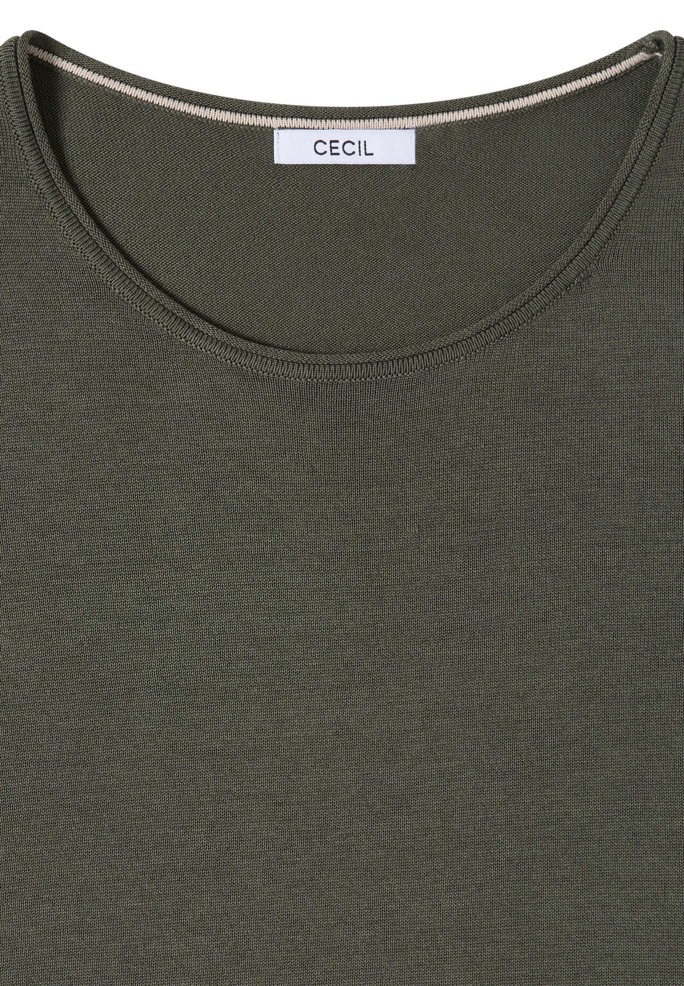 CECIL Pullover in Grün