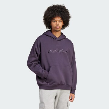 Sweat-shirt ADIDAS ORIGINALS en violet : devant