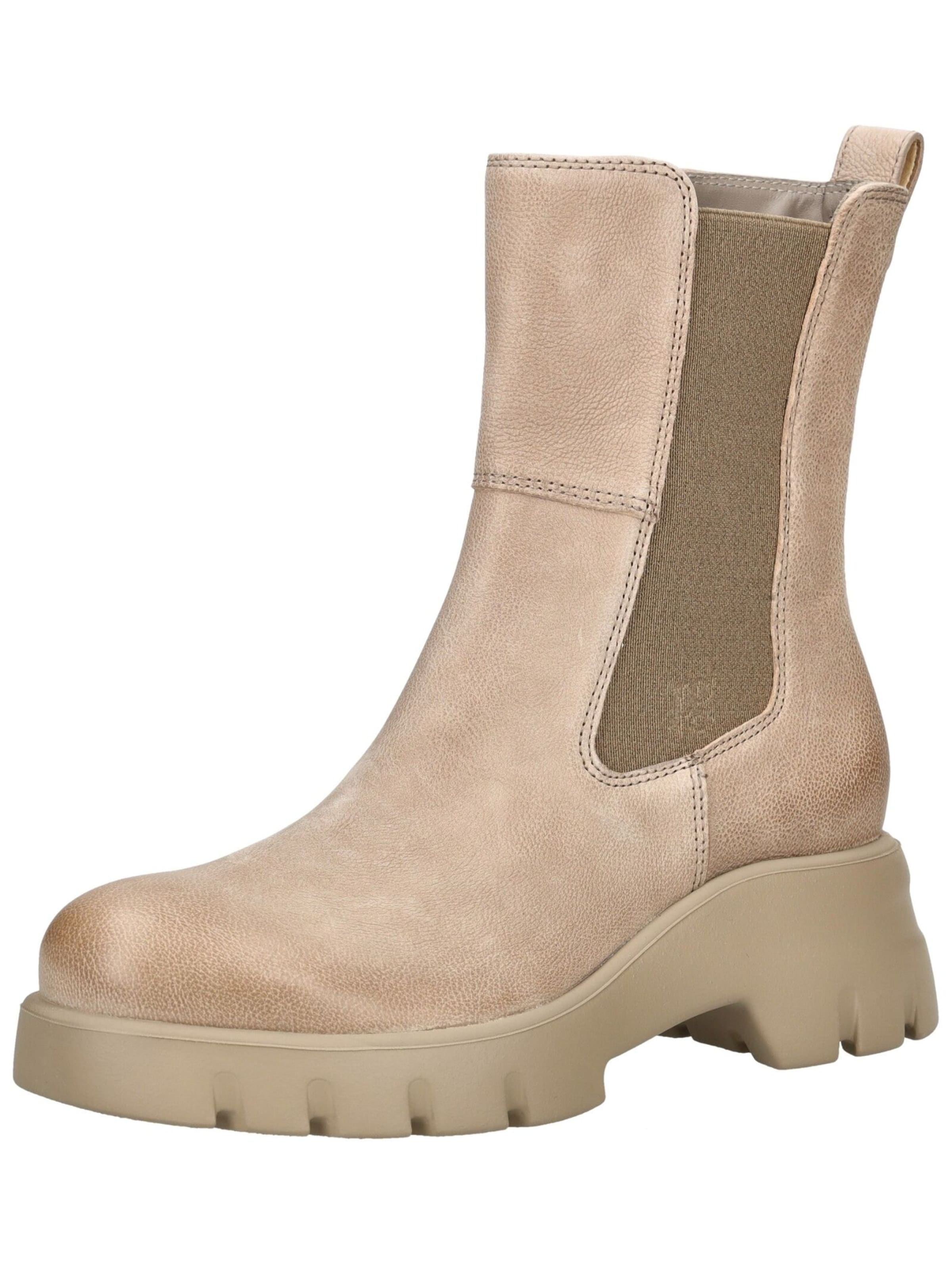 Chelsea Boots Paul Green en beige : devant