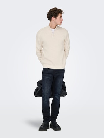 Only & Sons Slimfit Τζιν 'ONSLoom' σε μπλε